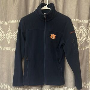 Columbia Women's Auburn Navy Fleece Jacket sz Small
